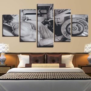 Fitness 1 - Sport 5 Panel Canvas Art Wall Decor