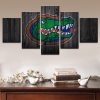 Florida Gators College Football - 5 Panel Canvas Art Wall Decor