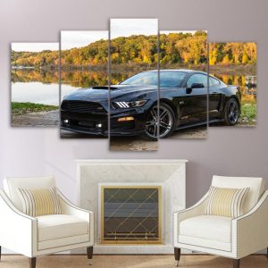 Ford Car - Automative 5 Panel Canvas Art Wall Decor