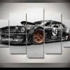 Ford Mustang GT-R Car & Motor - 5 Panel Canvas Art Wall Decor