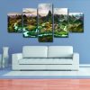 Forest 01 - Nature 5 Panel Canvas Art Wall Decor