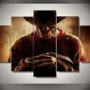 Freddy Krueger - Movie 5 Panel Canvas Art Wall Decor