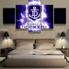 Fremantle Dockers Football Club Fans Art - Sport 5 Panel Canvas Art Wall Decor