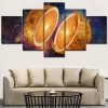 Fruit Oranges - Kitchen 5 Panel Canvas Art Wall Decor