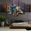 Fullmetal Alchemist 1 Anime - 5 Panel Canvas Art Wall Decor