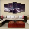 Galaxy Surface Starry Sky - Space 5 Panel Canvas Art Wall Decor