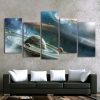 Galaxy Universe 02 - Space 5 Panel Canvas Art Wall Decor