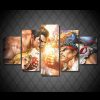 Game Characters - Gaming 5 Panel Canvas Art Wall Decor