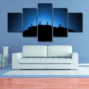 Game Of Thrones 01-Movie 5 Panel Canvas Art Wall Decor