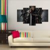 Game Of Thrones Eddard Stark 1 - Movie 5 Panel Canvas Art Wall Decor