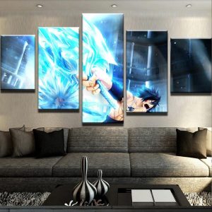 Gary Fullbuster - Anime 5 Panel Canvas Art Wall Decor