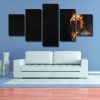 Ghost Rider 1 - Movie 5 Panel Canvas Art Wall Decor