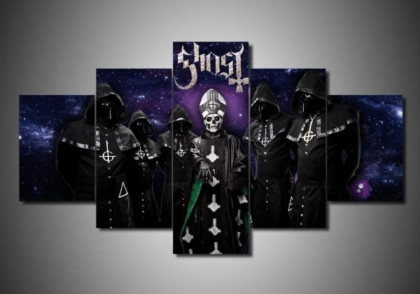 Ghost - Music 5 Panel Canvas Art Wall Decor