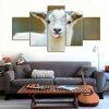 Goat - Animal 5 Panel Canvas Art Wall Decor