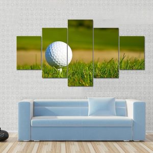 Golf Ball - Gaminbg 5 Panel Canvas Art Wall Decor