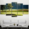 Golf Course 12 - Sport 5 Panel Canvas Art Wall Decor