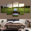 Golf Gimme Putt Sport - 5 Panel Canvas Art Wall Decor