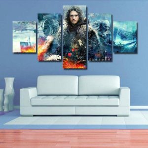 Got Snow 01 - Movie 5 Panel Canvas Art Wall Decor