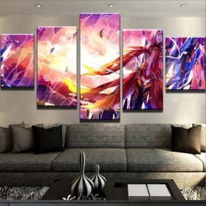 Guilty Crown - Anime 5 Panel Canvas Art Wall Decor