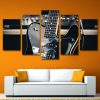 Guitar Instrument - Music 5 Panel Canvas Art Wall Decor