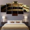 Guitar Violin 2 - Music 5 Panel Canvas Art Wall Decor