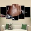 Gym Workout Bodybuilding - Sport 5 Panel Canvas Art Wall Decor