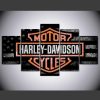 Harley Davidson motorcycles Car & Motor - 5 Panel Canvas Art Wall Decor