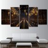 Harry Potter Hogwarts Great Hall Movie - 5 Panel Canvas Art Wall Decor