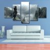 Hellblade 1 - Gaming 5 Panel Canvas Art Wall Decor