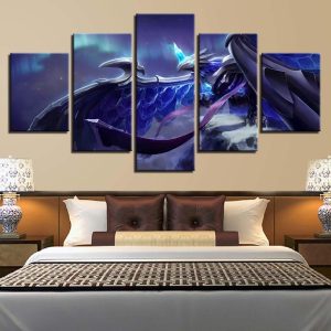 Hero Alliance - Gaming 5 Panel Canvas Art Wall Decor