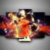 Houston Astros 2 - Sport 5 Panel Canvas Art Wall Decor