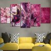 Hunter X Hunter Hisoka Anime - 5 Panel Canvas Art Wall Decor