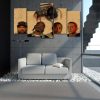 Ice Cube Snoop Dogg Dr Dre Eminem - Music 5 Panel Canvas Art Wall Decor