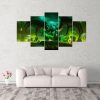 Illidan World Of Warcraft - Gaming 5 Panel Canvas Art Wall Decor