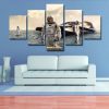 Interstellar 1 - Movie 5 Panel Canvas Art Wall Decor