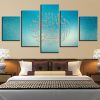 Islam Arabic Calligraphy - Religion 5 Panel Canvas Art Wall Decor