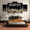 Islamic Muslim Mosque - Religion 5 Panel Canvas Art Wall Decor