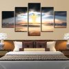 Jesus 11 - Religion 5 Panel Canvas Art Wall Decor