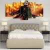 Joker Fury 1 - Dc 5 Panel Canvas Art Wall Decor