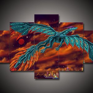 Journey - Abstract 5 Panel Canvas Art Wall Decor