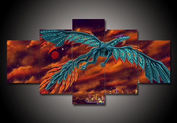 Journey - Abstract 5 Panel Canvas Art Wall Decor