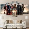 Justice League 2 DC - 5 Panel Canvas Art Wall Decor