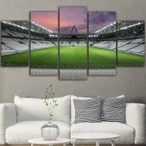 Juventus Allianz Stadium Sport - 5 Panel Canvas Art Wall Decor