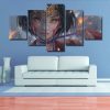 Kabaneri Of The Iron Fortress - Gaming 5 Panel Canvas Art Wall Decor