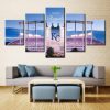 Kansas City Royals Stadium Baseball - 5 Panel Canvas Art Wall Decor