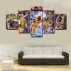 Kobe Bryant From Lakers - Sport 5 Panel Canvas Art Wall Decor