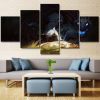 LOL League Of Legends Kindred Game - 5 Panel Canvas Art Wall Decor