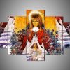 Labyrinth Movie - 5 Panel Canvas Art Wall Decor