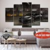 Lamborghini Aventador 4 - Automative 5 Panel Canvas Art Wall Decor