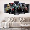 Large Teenage Mutant Ninja Turtles - Movie 5 Panel Canvas Art Wall Decor